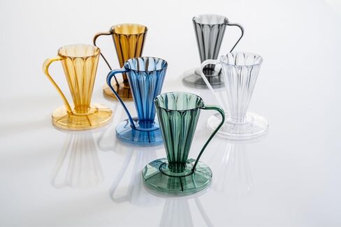 Cafec Pour-Over Flower Dripper Deep 27 Black | FDD-27CB in Saudi Arabia