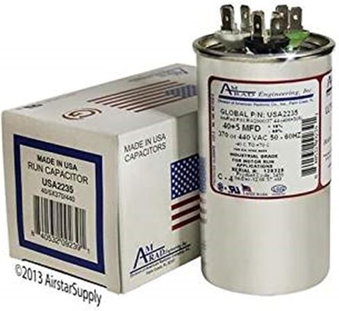 Goodman CAP050400440RTP - CAP, 5/40 MFD/440V/DUAL RD replaces RTS in Saudi Arabia