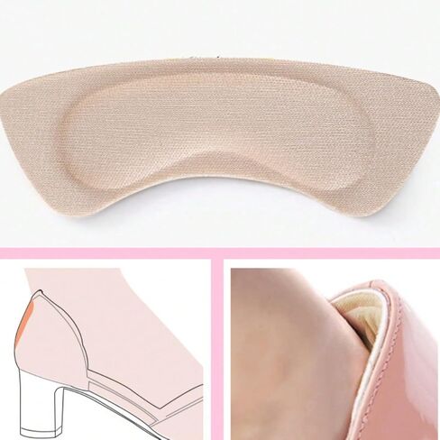 10pcs Soft & Comfortable Anti-Friction Heel Grips, Prevent Heel Slippage, for Women Shoes, Men Sneakers, Winter Shoes in Saudi Arabia