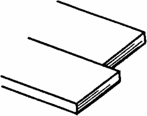 K&S 0.032 بوصة × 1/4 بوصة عرض × 36 بوصة طول شريط معدني نحاسي in Kuwait