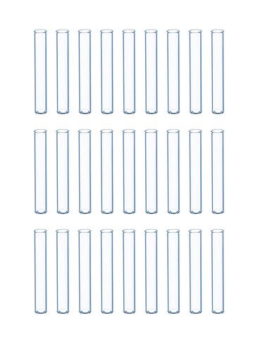 MUHWA 100 قطعة/PK إدراج زجاجي، إدراج صغير 5 × 31 مم بقاع مسطح، إدراج HPLC 250uL in Saudi Arabia