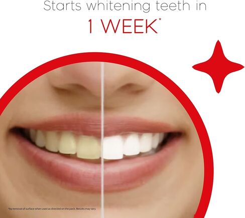 Colgate Visible White Dazzling White Toothpaste (1 Shade Whiter In 1 Week) with Sparkling Mint 100g - 1 Pack Buy Original Colgate Products Only E-Retails in Saudi Arabia