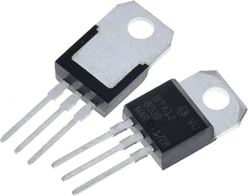 Bta12-800b Bta16-600b Bta16-800b Bta20-600b Bta24-600b Bta24-800b الترانزستور إلى 220 To220 10 قطعة (BTA16-800B) in Saudi Arabia