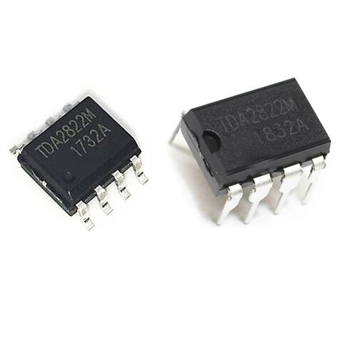TDA2822M DIP8 SOP8 TDA2822 2822M DIP-8 SOP-8 Dual Low-Voltage Power Amplifier SMD Chipset 10Pcs(SOP8) in Saudi Arabia