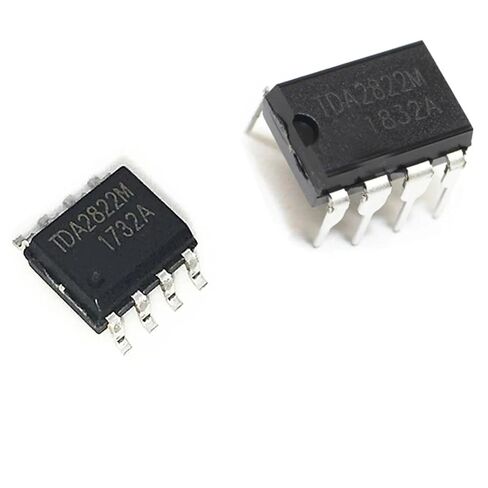 TDA2822M DIP8 SOP8 TDA2822 2822M DIP-8 SOP-8 Dual Low-Voltage Power Amplifier SMD Chipset 10Pcs(SOP8) in Saudi Arabia