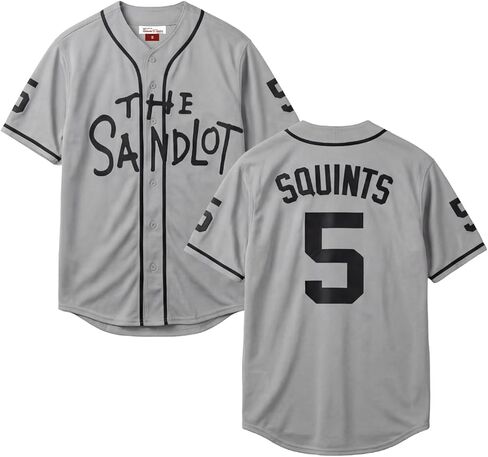 قميص البيسبول Sandlot، Yes-Yeah #11 بأكمام قصيرة بأزرار سفلية، جيرسي كلاسيكي للرجال من التسعينيات بخياطة أسطورة S-5XL in Kuwait