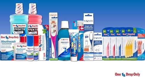 One Drop Only Interdental Brushes Set – 4 Sizes (XS, S, M, L) – 32 Brushes Total (4 x 8 pcs) – Flexible Dental Cleaning Brushes – Daily Oral Care – German Oral Care Brand in Saudi Arabia