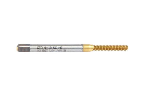 WIDIA GTD 19953 TRU-LEDE 2512 Tap، شطب سفلي كامل، قطع اليد اليمنى، 4 مزامير، تشكيل، M10 X 1.5، HSS، طلاء TiN in Saudi Arabia