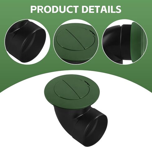 422G Pop-Up Drainage Emitter with Elbow for Pop up Drain Emitter 4-Inch Sewer and Drain Pipe, Works with Drainage Systems Including Catch Basins in Saudi Arabia