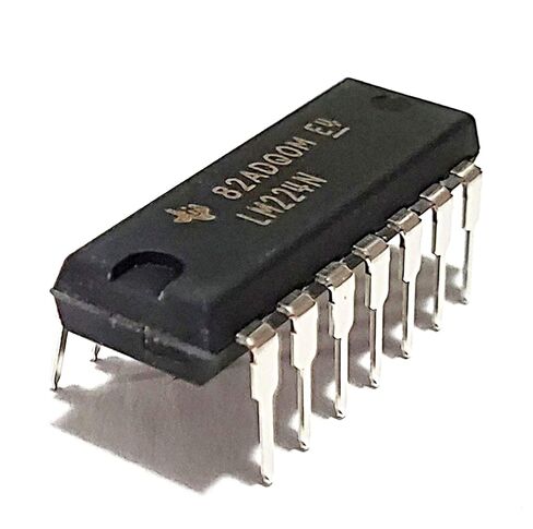 LM224N LM224 مضخم تشغيلي رباعي من الدرجة الصناعية Op Amp صديق للوحة التجارب IC DIP-14 (عبوة من 10) in Kuwait