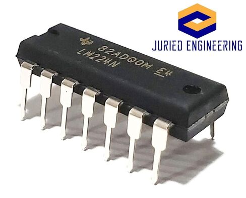 LM224N LM224 مضخم تشغيلي رباعي من الدرجة الصناعية Op Amp صديق للوحة التجارب IC DIP-14 (عبوة من 10) in Kuwait