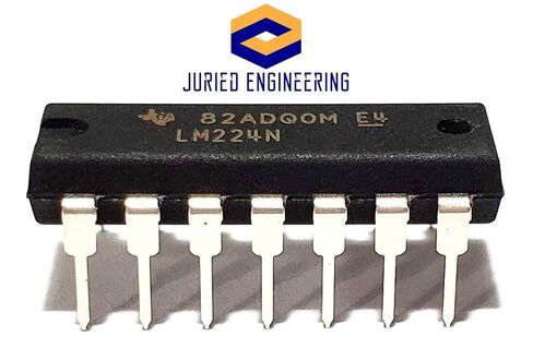 LM224N LM224 مضخم تشغيلي رباعي من الدرجة الصناعية Op Amp صديق للوحة التجارب IC DIP-14 (عبوة من 10) in Kuwait