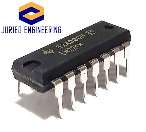 LM224N LM224 مضخم تشغيلي رباعي من الدرجة الصناعية Op Amp صديق للوحة التجارب IC DIP-14 (عبوة من 10) in Kuwait
