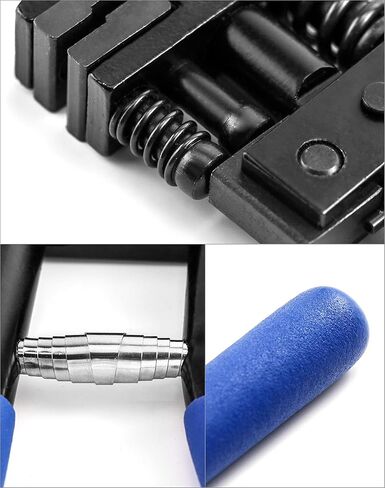 QWORK 5mm Hand Joggle Panel Flanging Plier, Hole Punch Sheet Metal Repair Welding Edge Setter Pliers in Saudi Arabia