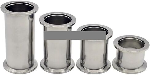 SS304 KF25 Vacuum Straight Pipe Fitting 180MM Quick-Connect Flange Joint System IHNIEAEW in Saudi Arabia