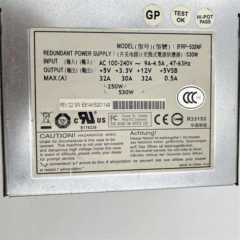 مصدر الطاقة لـ IFRP-532NF 532NFE 9273ECPSU 530W in Kuwait