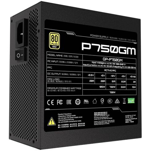GP-P750GM P750GM 750 واط لمزود طاقة 80PLUS Gold ATX 12V in Kuwait