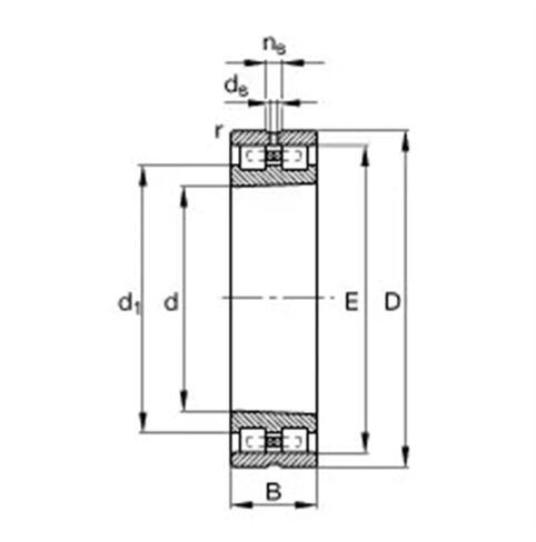 1 قطعة تحمل NN3018K SP W33 3182118 90x140x37 NN3018 3018 محامل أسطوانية آلة أداة in Kuwait