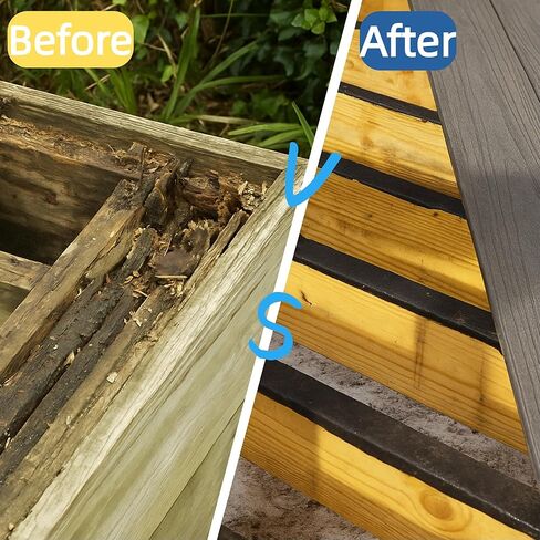 Deck Joist Tape for Decking 2" x 50' – 1 Roll Waterproof Butyl Joist Flashing Tape for Deck Beams, Joists. Self-Adhesive, UV Resistant, Anti-Rot, 2" Wide Deck Tape DE04 in Saudi Arabia