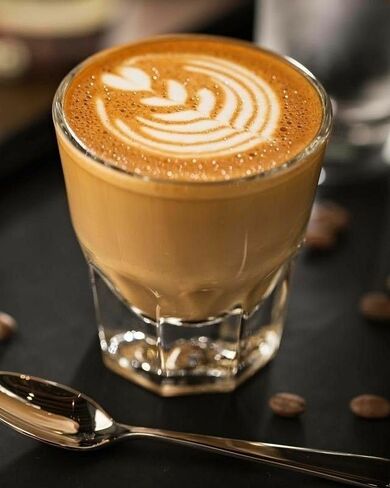 Necessia Premium Cortado Glasses 4.5oz – Set of 2, Heat-Treated Tempered Glass, Elegant Espresso Cups, Durable Barista-Grade Coffee Glassware in Saudi Arabia