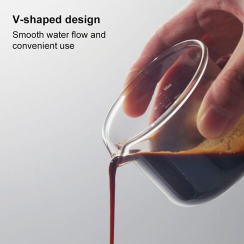 Espresso Cups, 100ML/3OZ Espresso Cups, Espresso Shot Glasses with V-Shaped Mouth, Clear Accessories, Milk Frothing Pitcher (1pcs) in Saudi Arabia