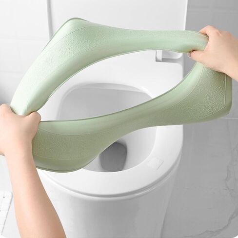 Foam Toilet Seat Cushion, Universal Comfortable Thick Toilet Seat Pad Nonslip EVA Toilet Seat Pad for Bathroom Use in Saudi Arabia