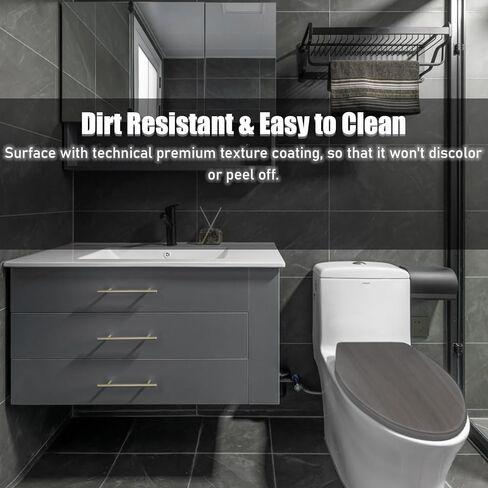 Toilet Seat, Elongated Toilet Seat, Soft Close Toilet Seat with Alloy Hinges Set, Easy to Clean and Install, Oval Elongated Toilet Seat Scratch Restitant in Saudi Arabia