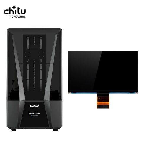 for ELEGOO Saturn 3/Saturn 3 Ultra/Saturn 4/ Saturn 4 Ultra Screen Replacement,10.1 Inches 12K Monochrome Original 3D Printer Screen with 11520x5120 Resolution in Saudi Arabia