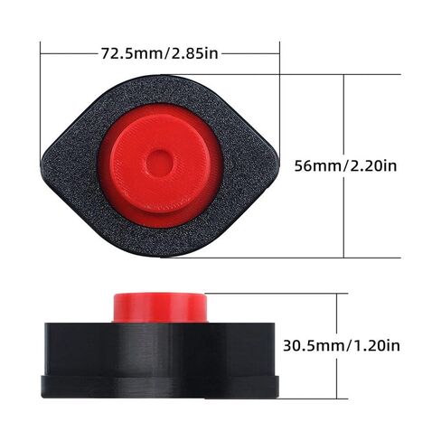 Upgrade Anti-Slip Cushioning Feet Compatible with Snapmker U1: Foot Pad Replacement Stabilization Prevent Slipping Reduces Vibrations Improve Print Quality 3D Printer Accessories in Saudi Arabia