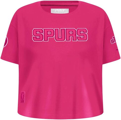 Big Girls NBA Classic Triple Pink Cotton Short Sleeve Boxy Tee in Saudi Arabia
