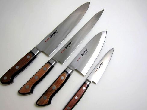 Houcho.com سلسلة سكاكين Suisin Inox على الطراز الغربي، صناعة ساكاي الأصلية، فولاذ إينوكس 9.4 بوصة (240 مم) سكين جيوتو in Kuwait