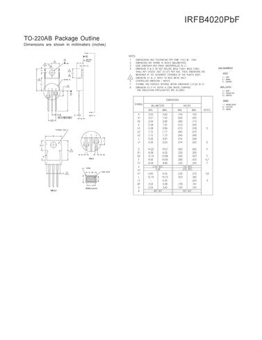 تشانزون 10 قطعة IRFB4020PBF TO-220 قوة Sic MOSFET 18A الترانزستور in Saudi Arabia