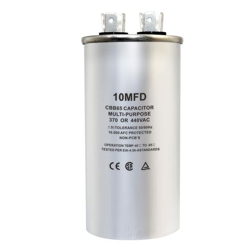مكثف تشغيل دائري CBB65، 450VAC 55 فائق التوهج/MFD 50/60 هرتز مكثف بدء مستدير - مناسب جدًا لتكييف الهواء، ومكثف المروحة، وما إلى ذلك (55 فائق التوهج) in Saudi Arabia