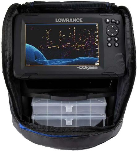 Lowrance Hook Reveal 7 Inch Fish Finders with Transducer, Plus Optional Preloaded Maps in Saudi Arabia