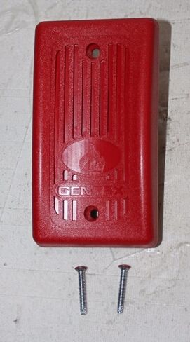 جينتكس GX93-R، إخلاء الحريق، 12VDC/24VDC بوق صغير عن بعد للأنظمة الخاضعة للإشراف - لوحة أمامية حمراء in Saudi Arabia