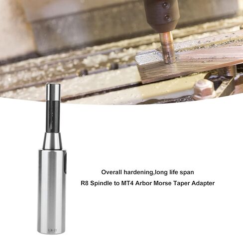 محول R8 Spindle إلى MT4 Arbor Morse Taper، بديل مثالي لأدوات الآلة، وتشغيل المعادن in Saudi Arabia