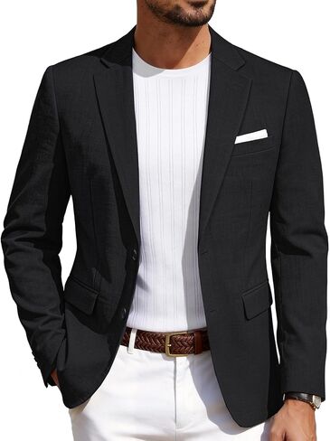 PJ PAUL JONES Mens Blazer Classic Lightweight Sports Coat Casual Slim Fit Sport Suit Jackets in Saudi Arabia