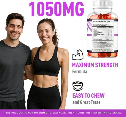 VitaRenew Gummies - تركيبة VitaRenew الأصلية المتقدمة 1050 مجم - أقصى قدر من القوة، مكمل للتركيبة الرسمية الصمغية Vita Renew جميع الدعم الصحي الطبيعي بشكل عام، 60 علكة لمدة شهر واحد in Saudi Arabia