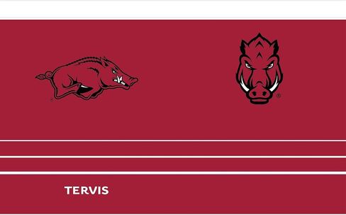 Tervis Traveler Arkansas Razorbacks - كوب سفر MVP ثلاثي معزول يحافظ على المشروبات باردة وساخنة، 20oz، من الفولاذ المقاوم للصدأ in Saudi Arabia
