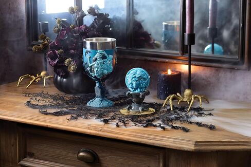 Enesco Disney Ceramics Haunted Mansion Madame Leota Salt and Pepper Shaker Set, 5.23 Inch, Multicolor in Saudi Arabia