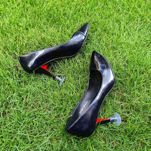 9 Pairs Clear High Heel Protectors Heel Stoppers for Women Grass Wedding（S+M+L） in Saudi Arabia