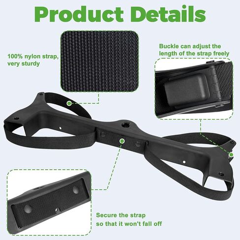 10L0L Golf Bag Attachment for Club Car Precedent 2004+ Gas & Electric Golf Carts 102504001, Golf Bag Holder Bracket Rack Assembly for Golf Cart Rear Seat(Not Include The Side Poles)- Black in Kuwait