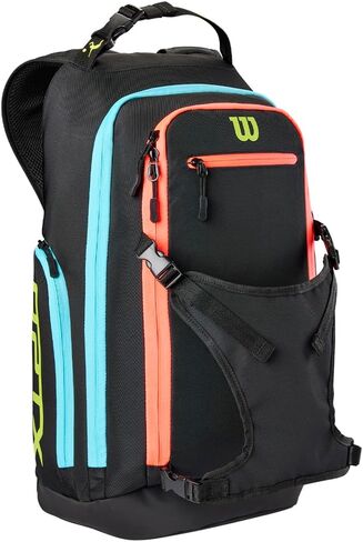 Wilson OPTX Volleyball Backpack - Black/Yellow in Saudi Arabia