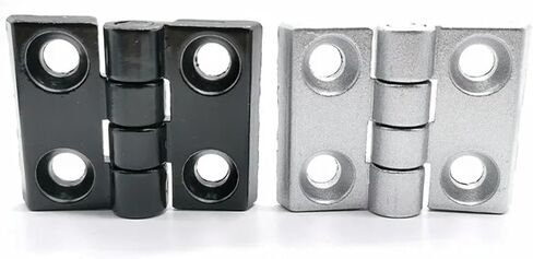 2020 3030 4040 Aluminum Profile Accessory Zinc Alloy Hinge for 2020 3030 4040 Aluminum Profile Extrusion 1Pcs(3030 Sliver) in Saudi Arabia