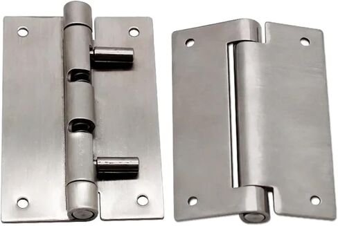 304 Stainless Steel Brushed Spring Detachable Hinge Disassemblable Hinges 1Pcs in Saudi Arabia