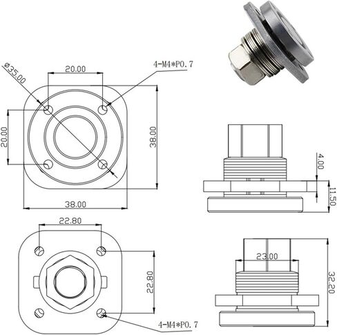 360 Degree Rotary Bearing with Articulating Arbitrary Stop Positioning Round Damping Shaft 1Pcs in Saudi Arabia