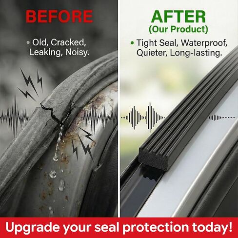 UIOCSSC 26Ft EPDM Rubber Weather Stripping Foam RV Door Seal Self-Adhesive Marine Hatch & RV Door Seal, Automotive Weatherstrip for Enclosed Trailer, Boat, Truck Bed & Home, W:0.625"; H:0.375" in Saudi Arabia