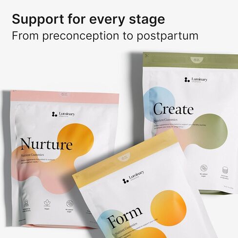 Create for Women | IVF-Doctor Formulated Fertility Gummy | 600mg CoQ10 + 27mg Iron + 1200mcg Folic Acid | Preconception & Egg Quality Support | Vegan & No Added Sugar (28 Day Supply) in Saudi Arabia