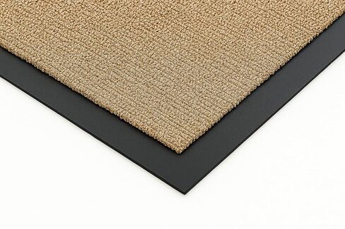 سجادة أرضية ممسحة داخلية منسوجة من سلسلة Guardian Golden Series، من الفينيل/البولي بروبيلين، 2'x3'، بيج in Kuwait