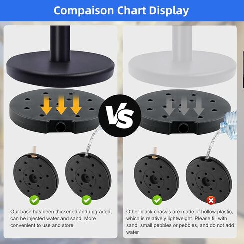 4Pcs Crowd Control Stanchion Set, 90CM Height Black Crowd Control Barrier with 6.6 FT/2M Black Retractable Belt and Plastic Base for Store Queues, Airport Lines, Event Entries in Saudi Arabia